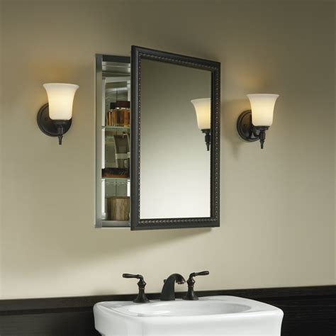 kohler stainless steel medicine cabinet|Bathroom Mirrors & Medicine Cabinets .